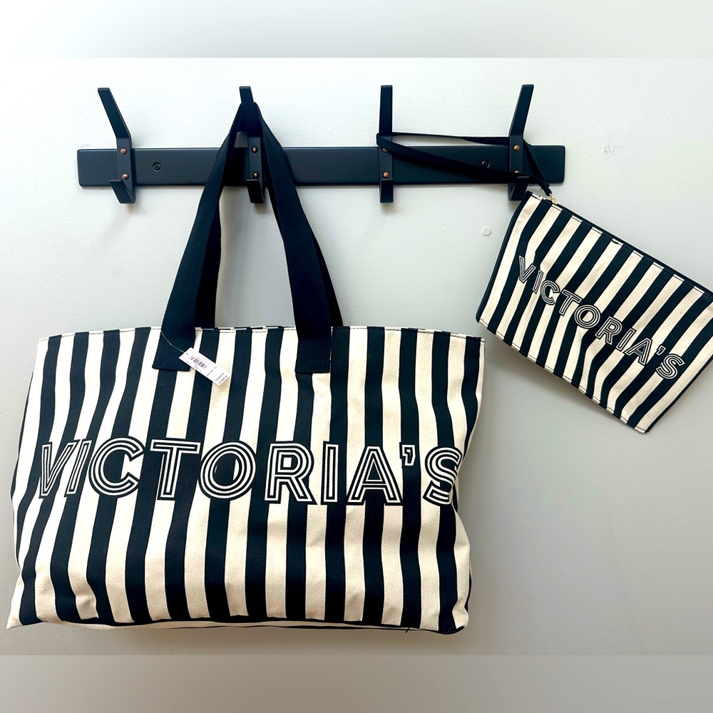 NWT, Victoria Secret Tote and Pouch
